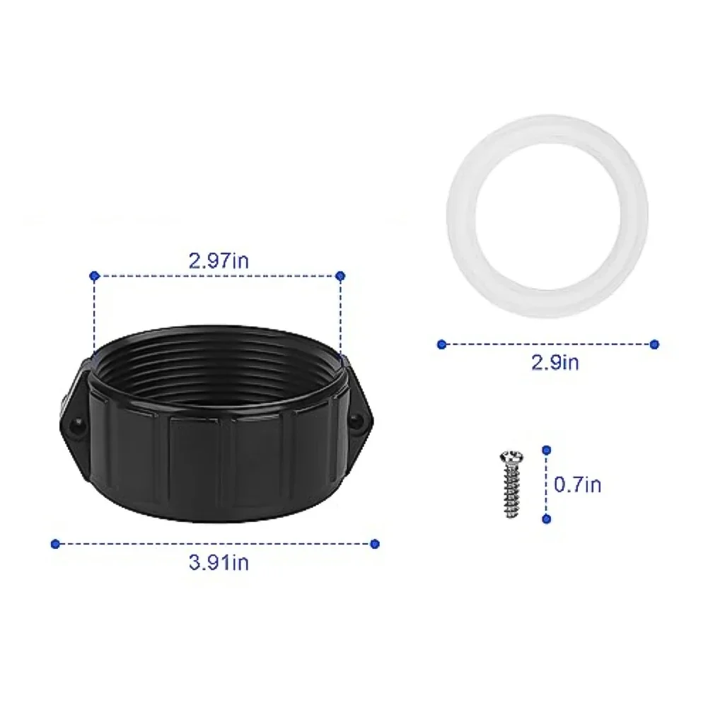 Spa Installation Split Nut Union Compatible Spa Heater Parts Spa Heater Long-lasting Reliability Secure Connection Mechanism