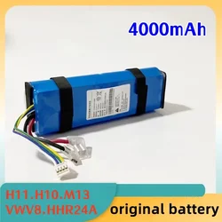 Dreame充電式バッテリー,h10,h11,h11max,h12max,m13,vwv8,hhr24a,床スクラバー,4000mah,100% オリジナル