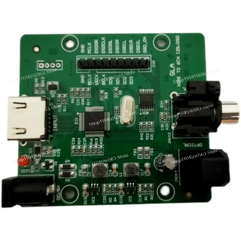 HDMI Split Digital Audio Converter - Supports I2S/Coaxial/Optical/Multichannel DSD