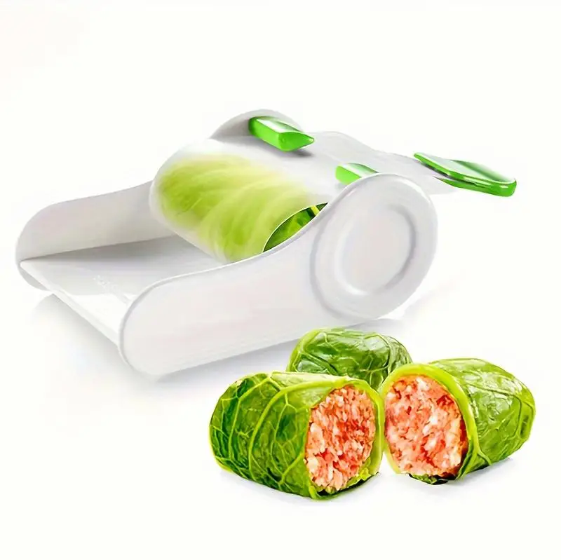 Grape Leaves Roller Stuffed Vine Leaf Sushi Roller Vegetable Roller Cabbage Leaves Roller Vegetable Meat Rolling Tool