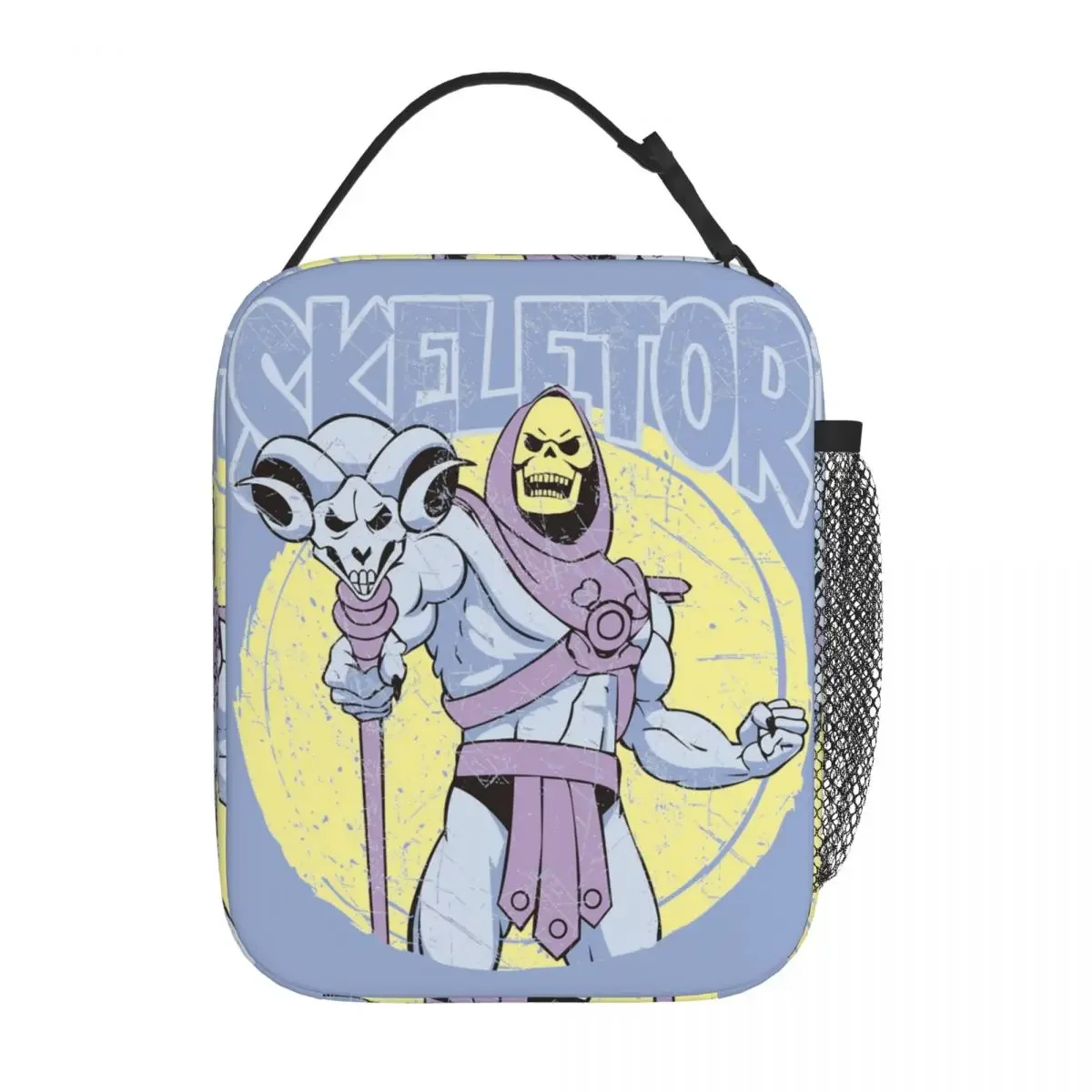 Skeletor Masters Of The Universe Cartoon Merch Insulated Lunch Bags Heman He-Man Storage Food Boxes Thermal Cooler Lunch Box