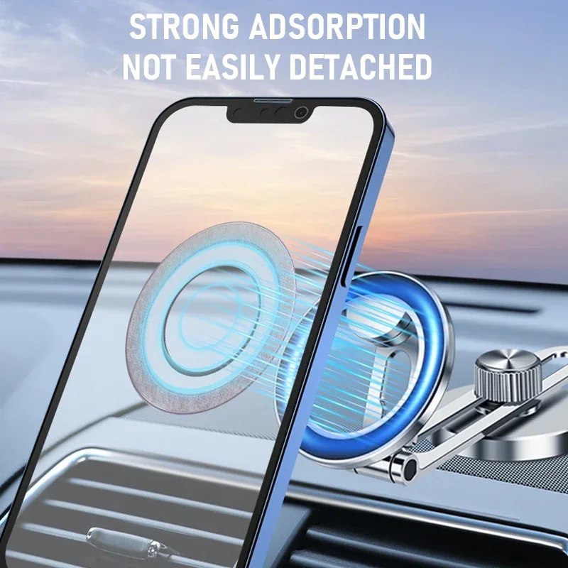 For Magsafe Magnetic Plate Ring Universal Metal Sticker Support Wireless Charger Metal Plate Sheet For Magnet Car Holder