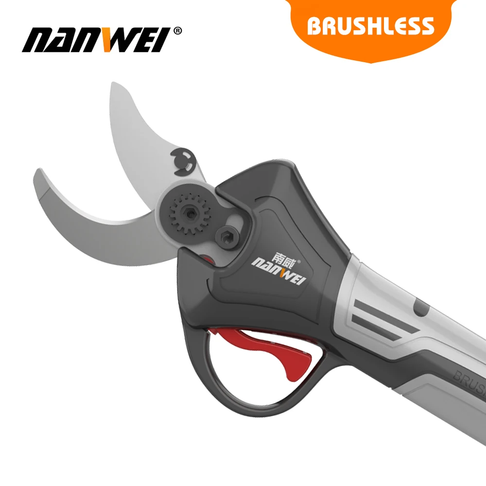 NANWEI Electric Scissors Pollarding Garden Trim Branches Tree Tool Scissors