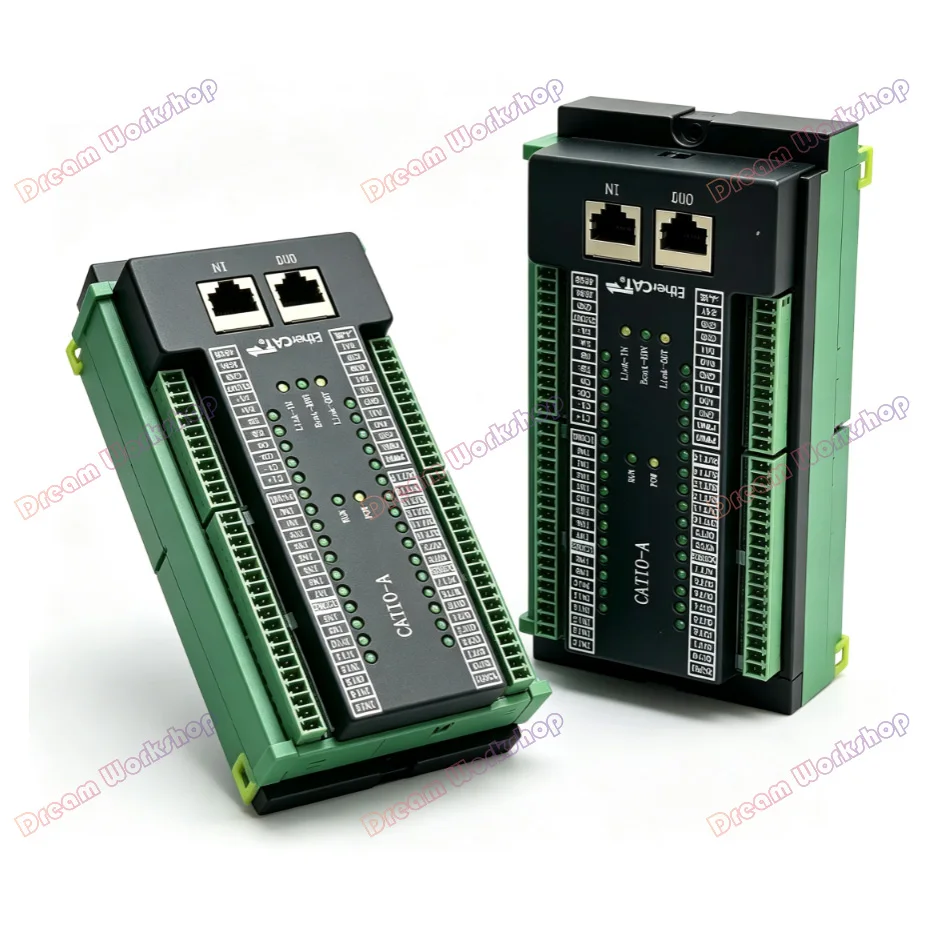 Ethernet CAT Bus IO Card, Digital or Analog Input and Output Expansion Card, Counter 485 Serial Port Card, Link-IN and Link-OUT