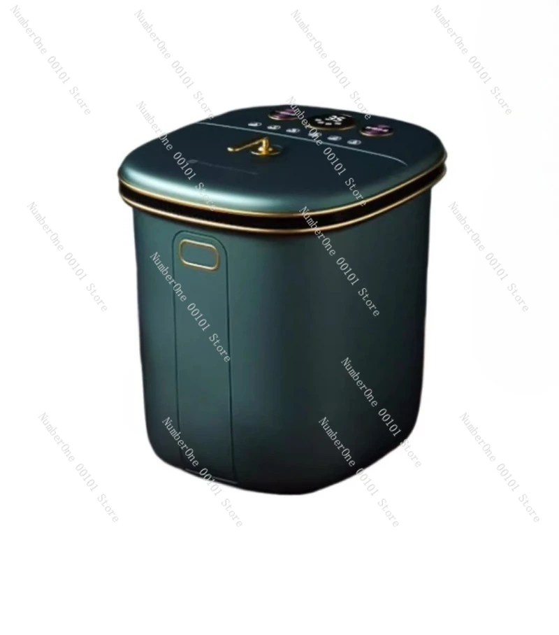 

Fully automatic foot bath massager, heated bubble foot bath tub, adjustable temperature, suitable for home use