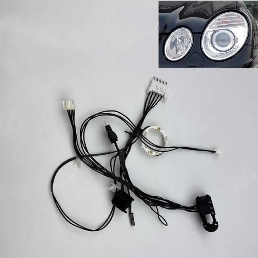 For Benz E-Class W211 E260 E300 E350 2007-2009 Replace Headlamp Internal Wiring Harness Headlight Circuit Plug Wire