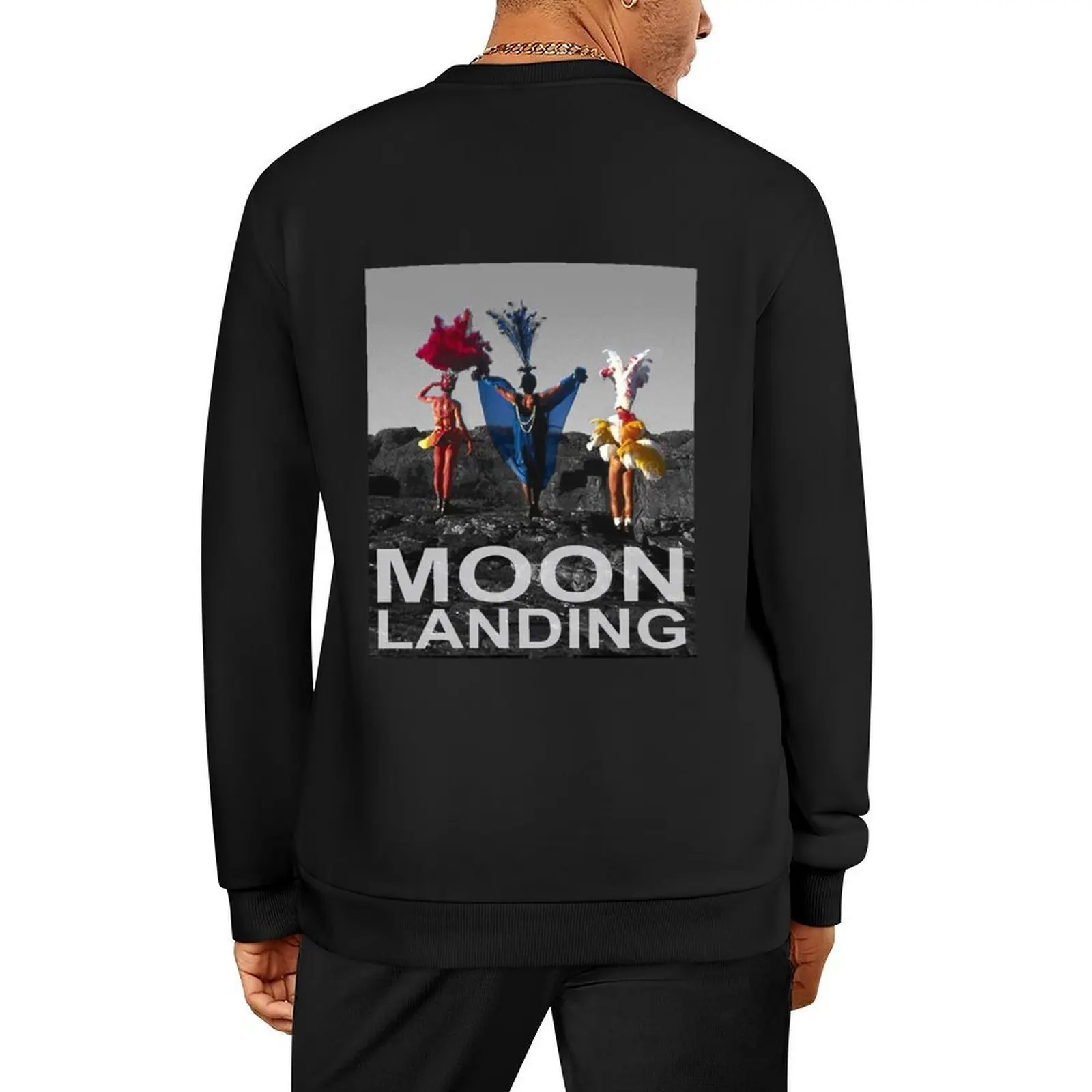 

The Ego has landed Pullover graphic t shirts men men's clothing mens designer clothes fashion men sweatshirt men