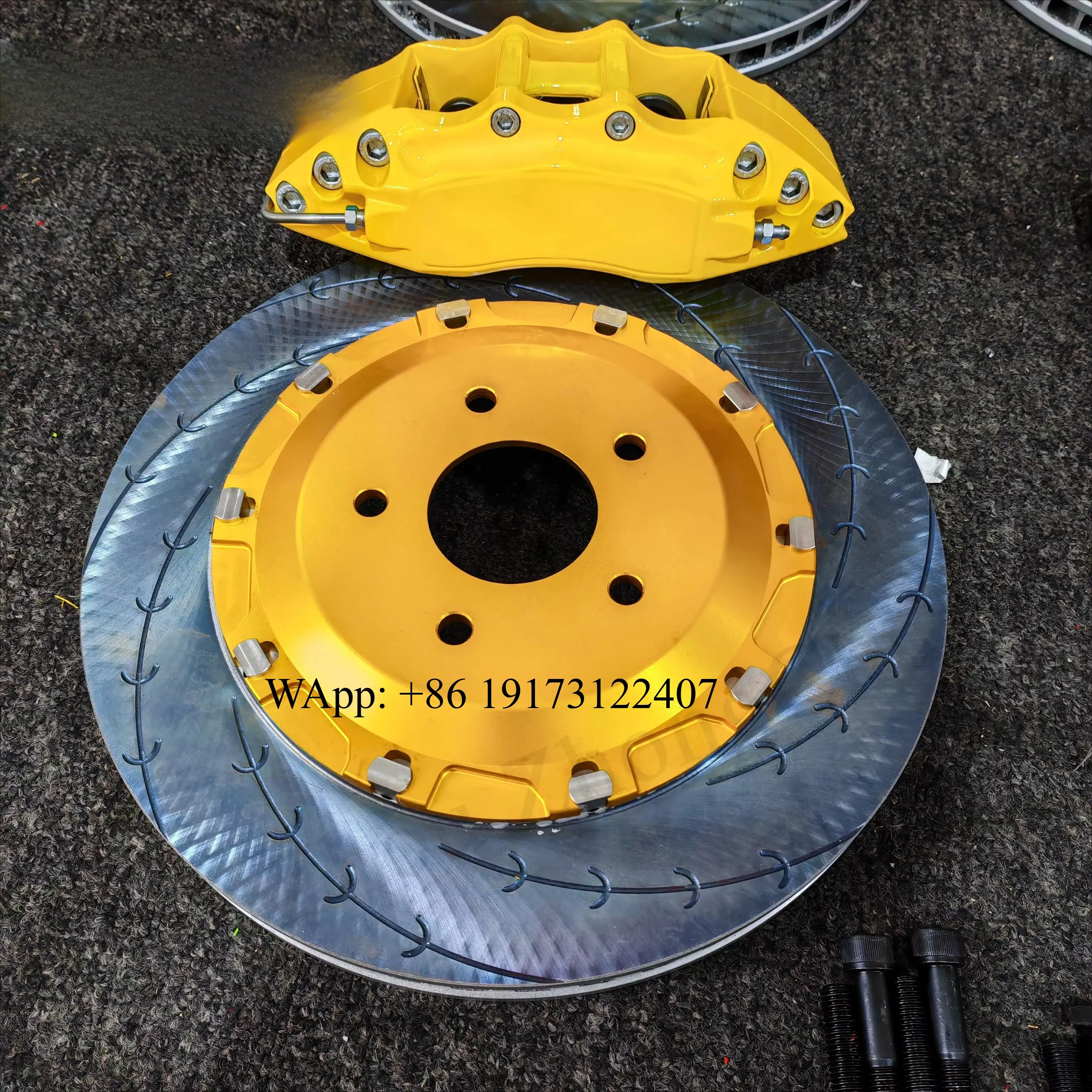 

Комплект больших тормозных суппортов EC670 с 6 поршнями, гоночные тормозные колодки, автомобильная тормозная система для MINI F56, Skyline GT-R, 350Z