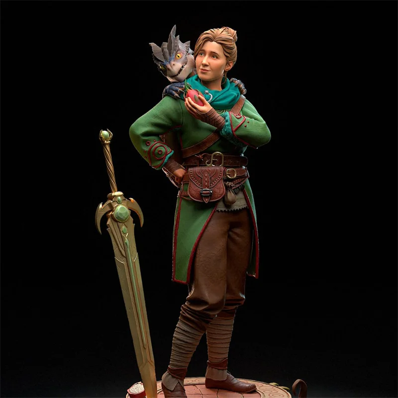 1/24 And 1/18 Scale Gk White Model Figurine 3d Printed Miniature Soldier White Model Toy Unassembled And Unpainted Kit