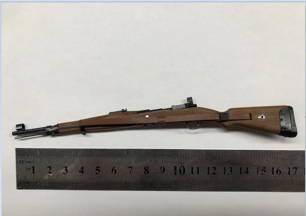 1:6 スケール第二次世界大戦ドイツ G33/40 ライフルミリタリーモデル金属と無垢材のレプリカコレクタブル 12 インチアクションフィギュア用
