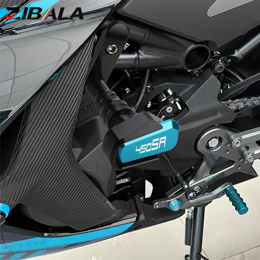 2024 2025 Engine Protection Cover FOR CFMOTO 450NK 450SR 450 SR 450SS 2022-2026 Frame Sliders Crash Pad Falling Protector Guard
