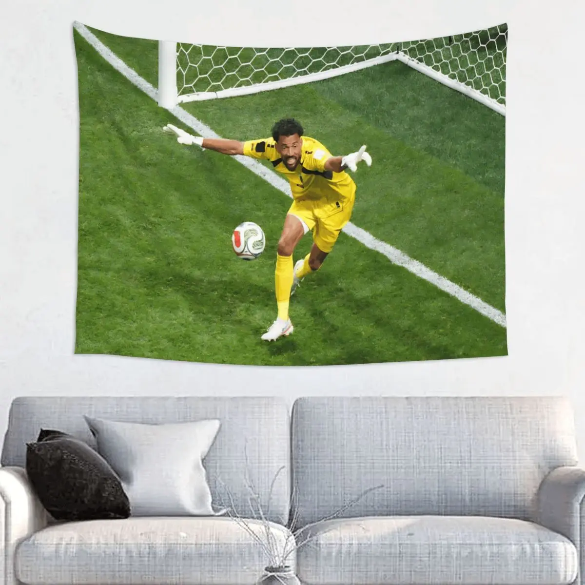Amazing Vozinha Football Save Tapestry Wall Hanging Printed Polyester Tapestry Bohemian Wall Blanket Room Home Decor Wall Cloth
