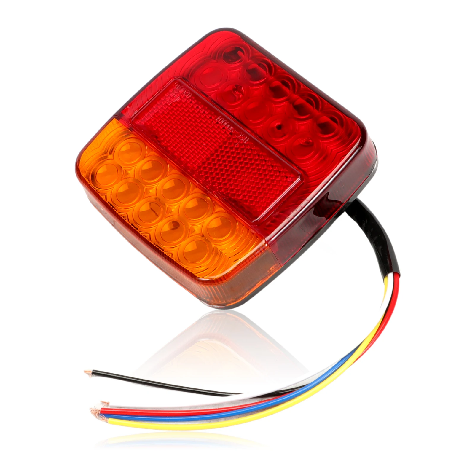 1/2Pcs Rear Tail Lights Brake Stop Car Truck LED Rear 12V Lights Rear Lamp Waterproof Tailight Warning Parts for Trailer Caravan