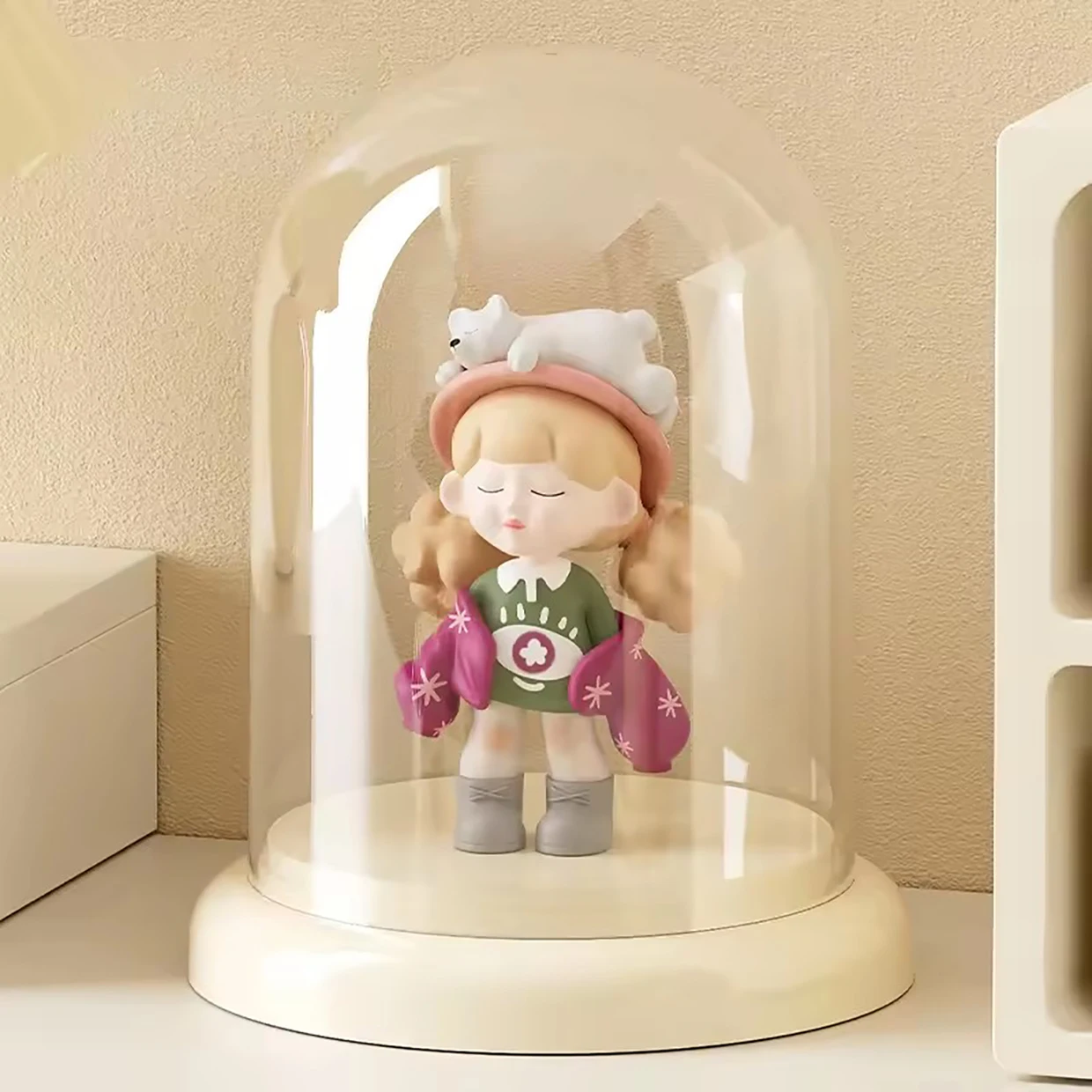 

Desktop Decoration Ornament Modern Transparent Acrylic Dust-proof Transparent Display Case Collectibles Multi-functional