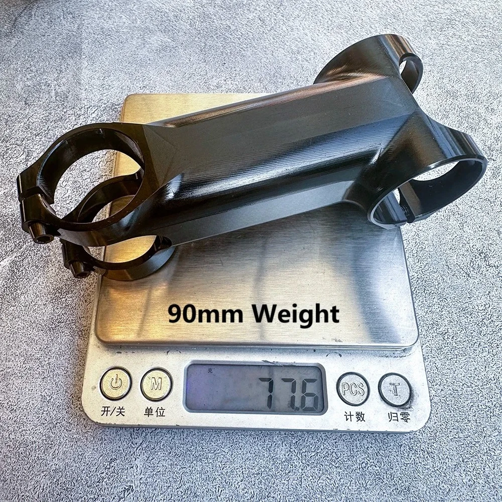 Ultraleichter 31,8-mm-Fahrradvorbau -25 ° 67g 7075 T6 CNC Aluminium Lenkervorbau mit Titan-Schrauben für MTB, Rennrad und Gravel-Bike-Teile – Detail 11