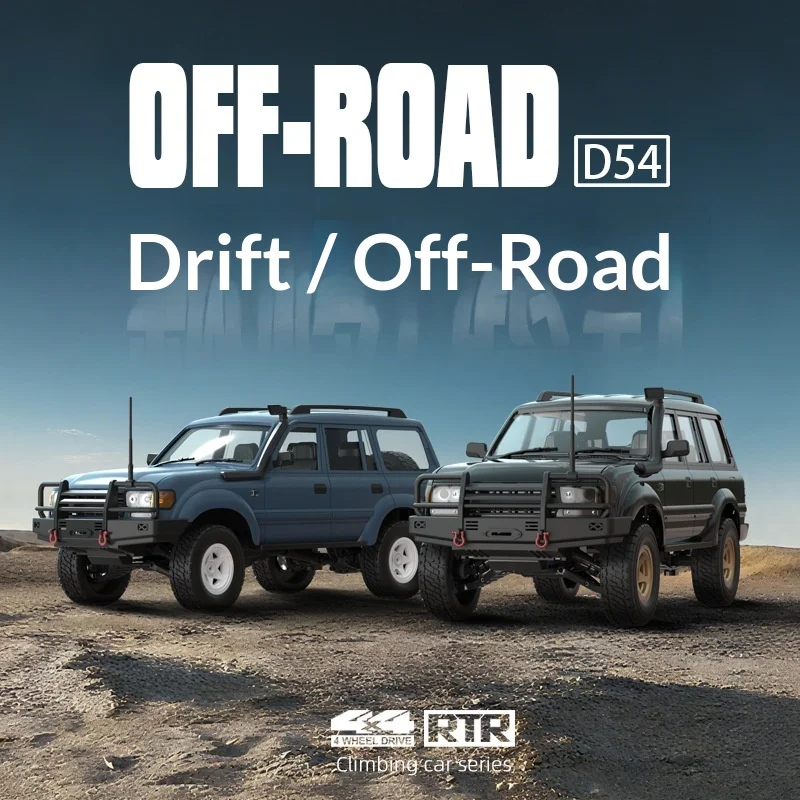 

D-54 New Toyota Lc80 Full Scale 1:16 Four-Wheel Drive Drift Off-Road Vehicle Simulation Car Rc Model Remote Control Car Spot.