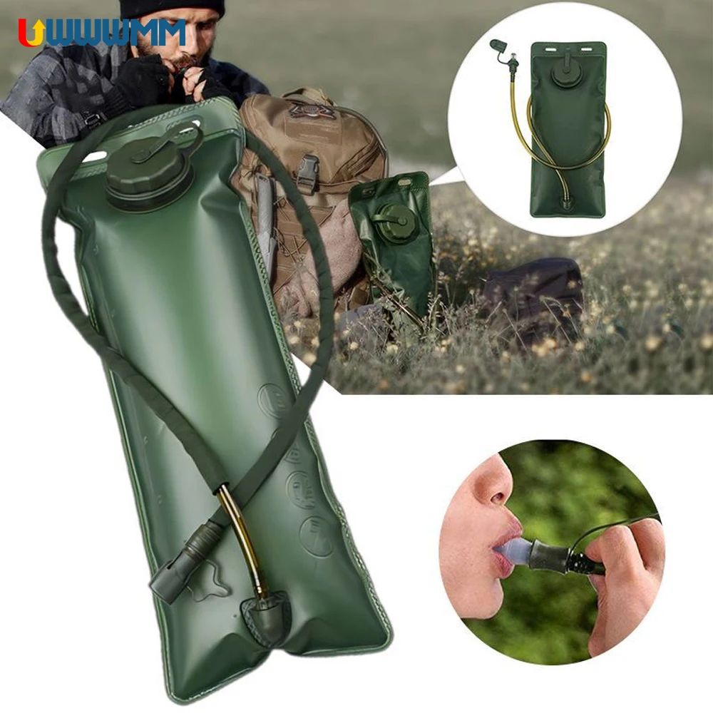 1Set Hydration Bladder Water Reservoir Outdoor Water Pouch Hiking Water Bag Running Biking Camping Backpack Bladder