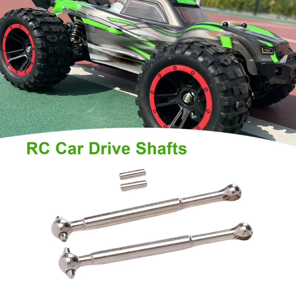 2Pcs/Set Steel Dog Bone Drive Shaft Robust Stable Performance Dog Bone Shafts for Haiboxing 3101A/3100A RC Car