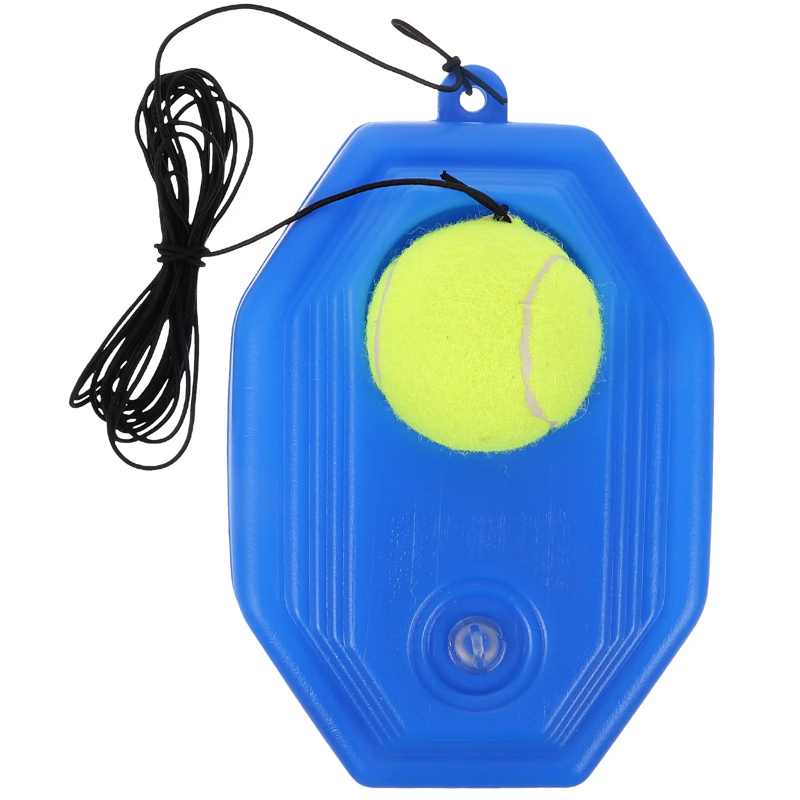 

Набор для тренировки тенниса: резиновый мяч-отбойник, тренировочный комплект, база для отработки ударов, оборудование для тренировок в помещении и на улице для развития реакции