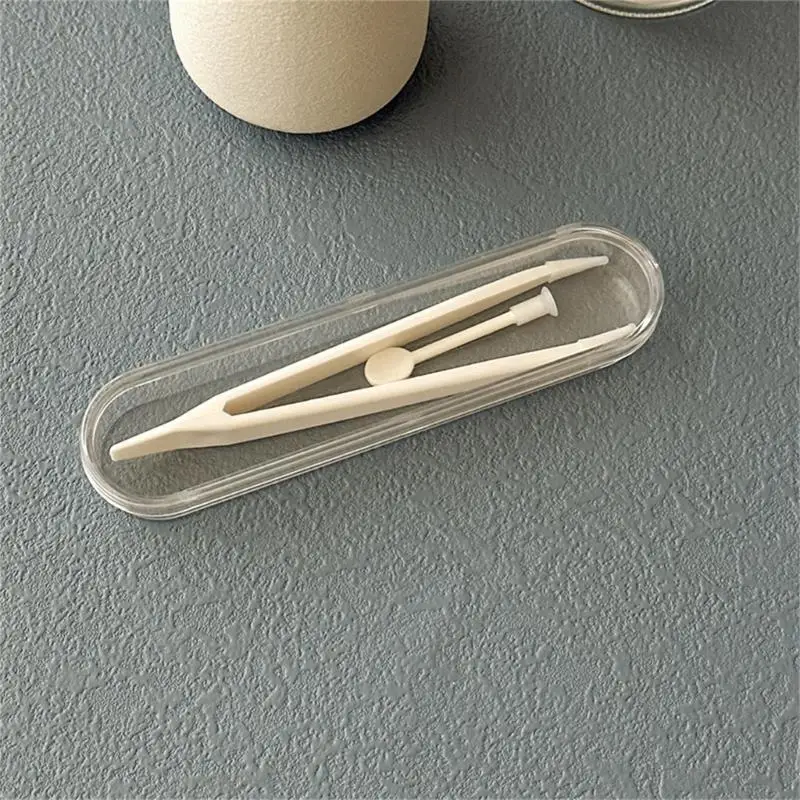 39BD 1Set Kontaktlinsen Pinzette Kontaktlinsen Entferner Transparente Große Klemmen Stange für Einfaches Einsetzen und – Detail 9