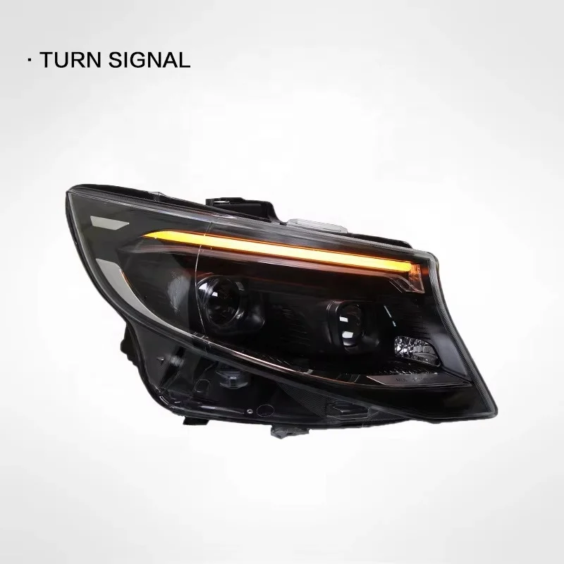 

Upgrade Headlights for Benz Vito 2016-2023 W447 LED Headlight Head Lamp DRL Projector Lens Dynamic Car Accessories Modified