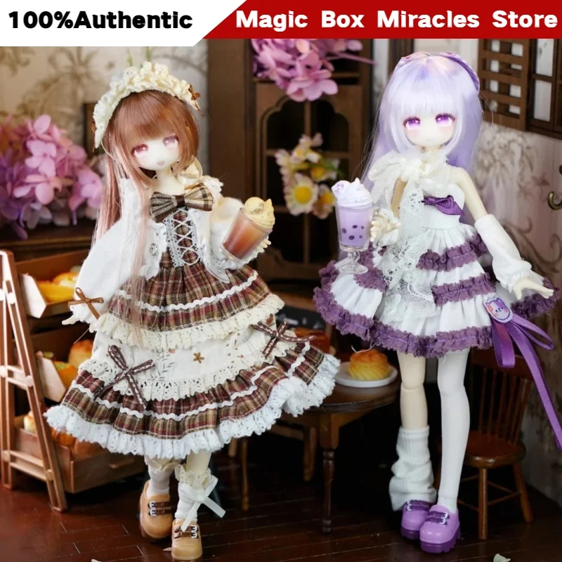 

New Genuine Momotale Four Seasons Tea Tales Series Bjd Blind Box Mystery Box Dolls Gift Desktop Ornament Anime Figure Toys Gifts