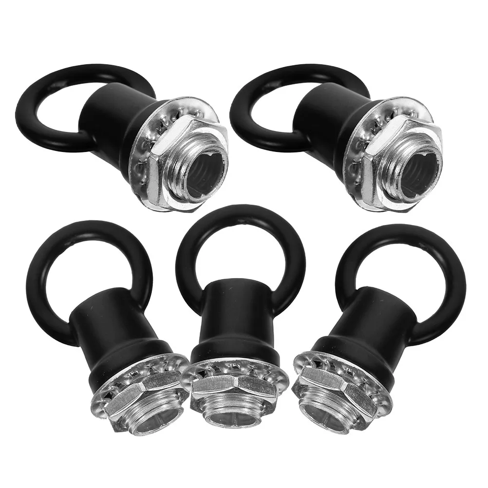 5Pcs M10 Bull Nose Heavy Duty Lantern Hooks Closed Design for Hanging Lights Pendant Lamp Chain Metal Chain for Light Fixtures