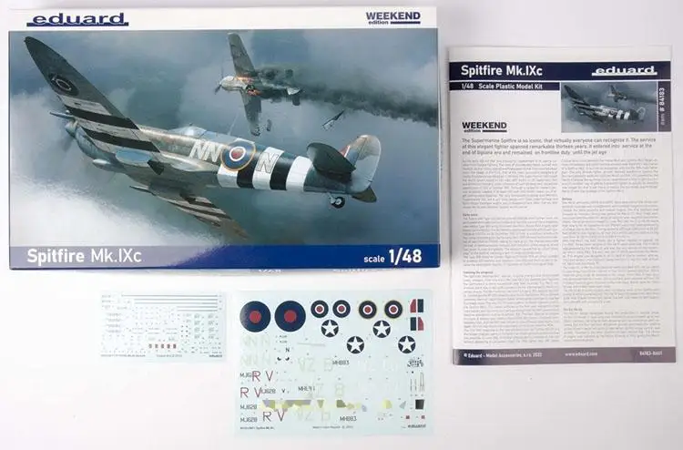 Eduard EDU84183 1/48 Spitfire Mk.IXc Weekend Edition Model Kit