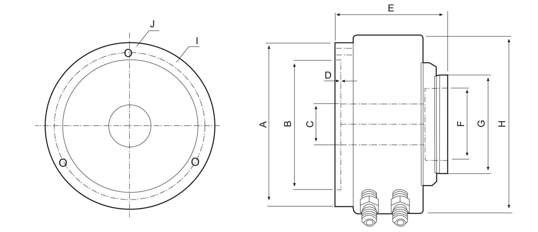 Oil pressure rotary type quick change collet chuck power operated power lathe collet chucks er milling