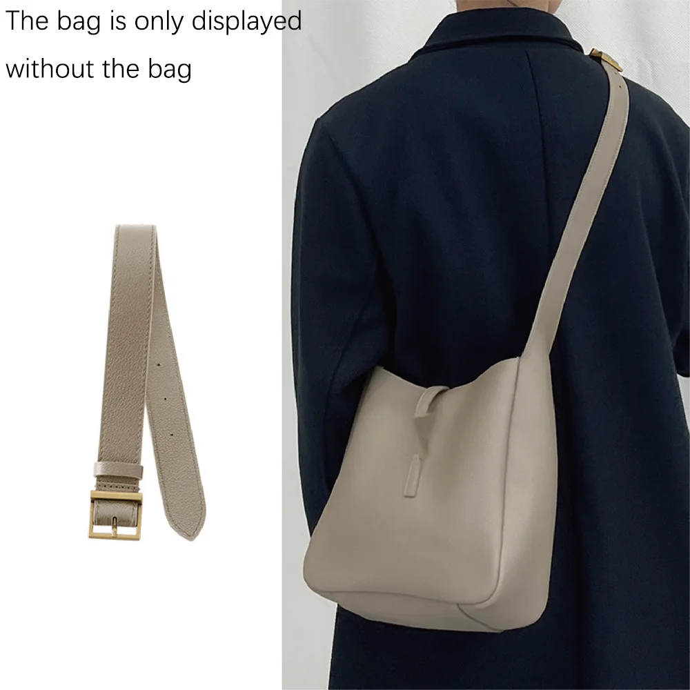 

Underarm Shoulder Strap Replacement Suitable For YSL Roland Home Hobo Renovation Diagonal Span bag Strap Cowhide Strap