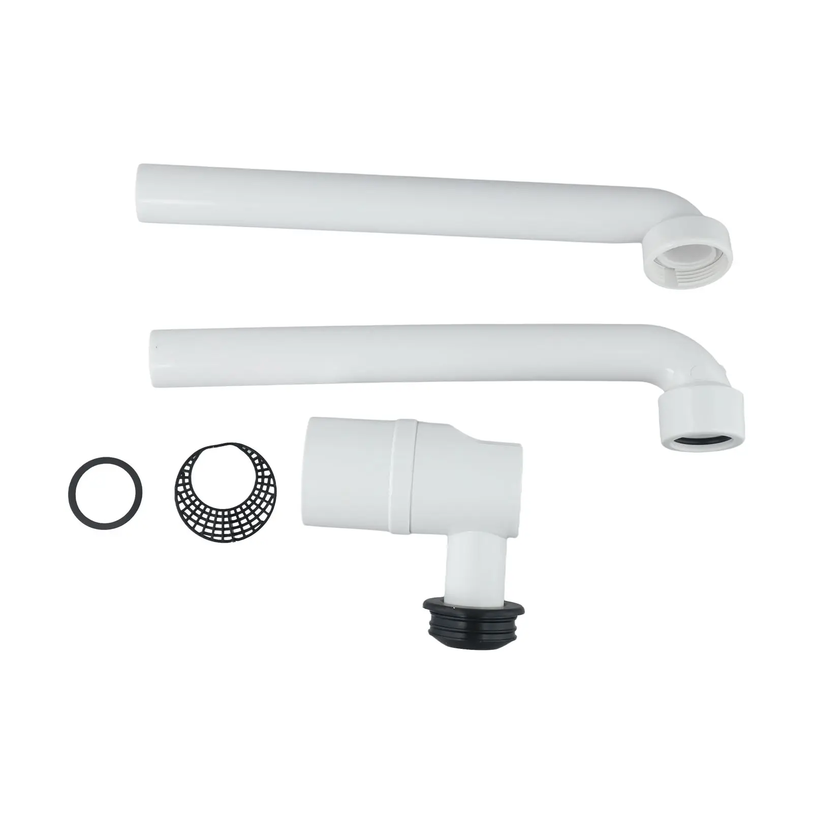 For Bathroom Solutions Adjustable 14 Inch Sink Waste Trap with Innovative Space Saving Design and Integrated Hair Filter