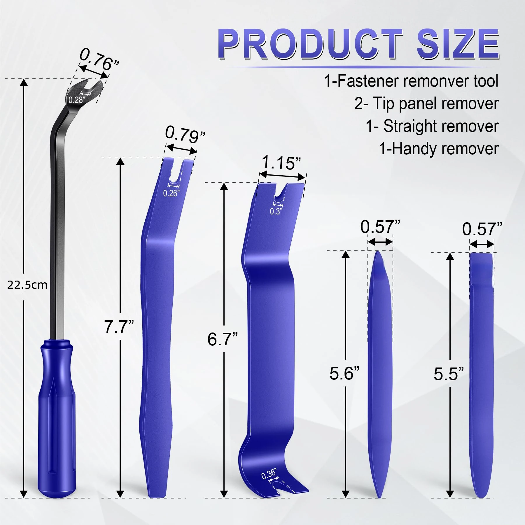 Car Hand Tool Set Car Disassembly Tool Kit Stereo Repair DVD Repair Tool Dashboard Removal Tool Interior Plastic Trim Panel