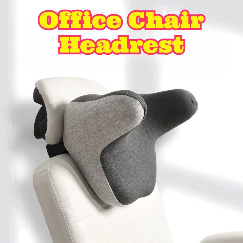 

Office Chair Headrest Neck Pillow U Shaped Car Headrest Desk Seat Reclining Napping Sleeping Ergonomic Comfortable Support Pad