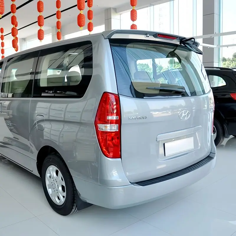 Für Hyundai Starex H-1 Spoiler 2006 bis 2016 Hochwertiger ABS-Primer Unlackierter Heckspoiler für Kofferraum und Dach.