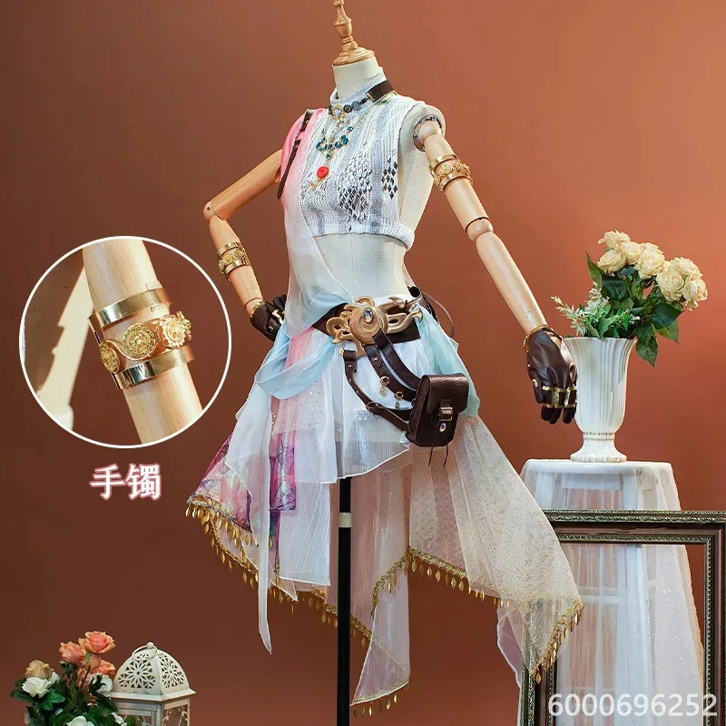 Naraka Bladepoint Feria Shen Косплей Qiyun Рубашка Костюм Хэллоуин Наряд для Женщин Девочек Мужчин Полный Комплект Новое Прибытие Лидер продаж