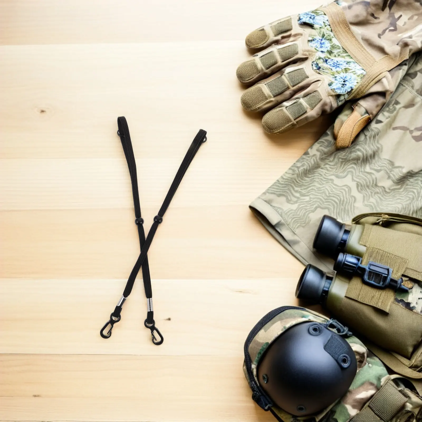 

6Pcs Ski Glove Wrist Straps Anti-Lost Adjustable Detachable Elastic Leash Snowboard Mittens Gloves Safety Wrist Leash Winter