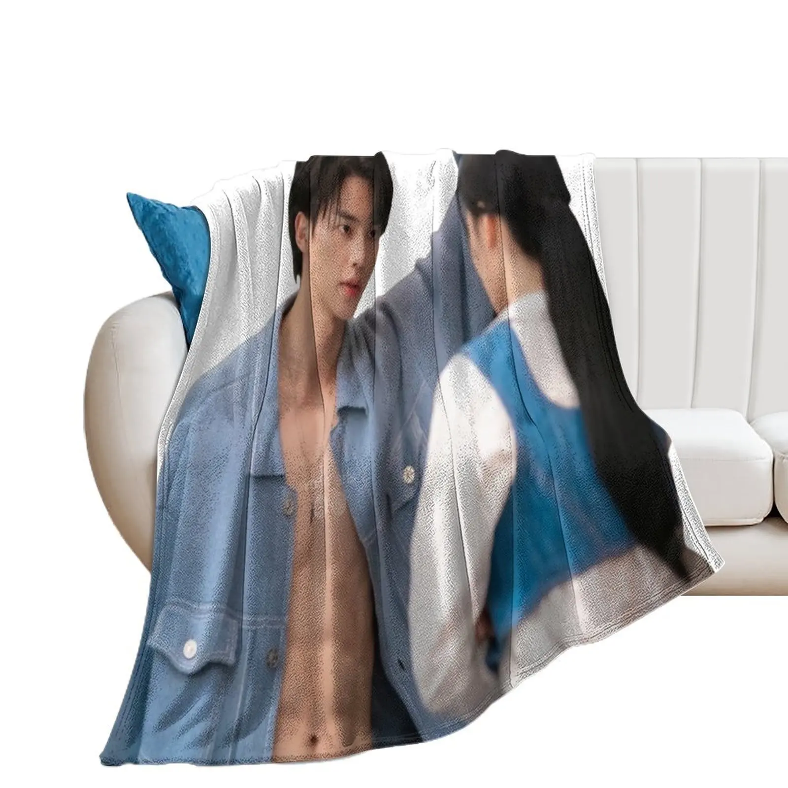 My demon Song Kang and Kim Yoo-jung Throw Blanket Soft Beds Stuffeds Blankets