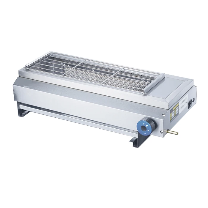 Venda quente grelha elétrica portátil bom preço mesa de cerâmica gás lpg churrasco para uso doméstico hotel recurso controle temperatura