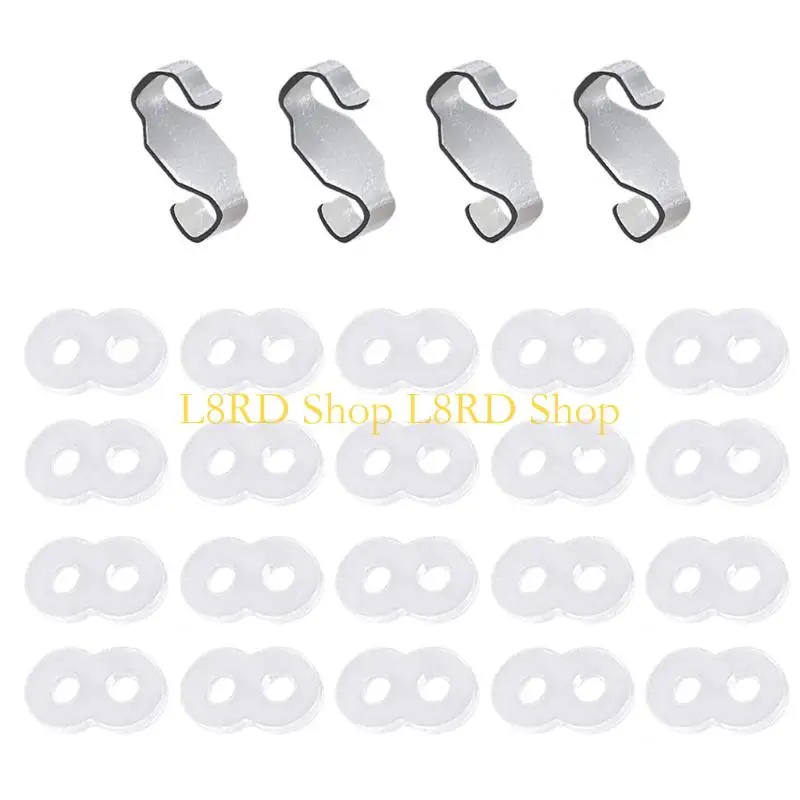 L8RD Comfortable Straightening Clips For Embedded Curved Toenails Reusable For Home Podiatry Care