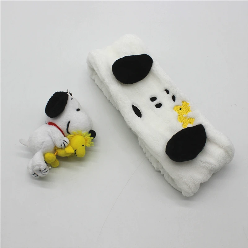 1piece High quality Universal cute dog Peanuts Woodstock pendant Toys   Keychain Chain hair band plush stuffed animal toys