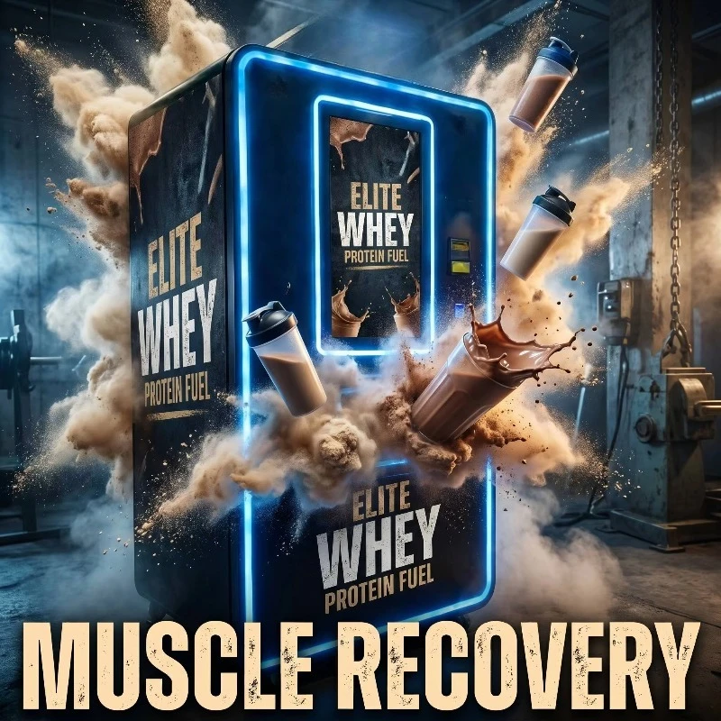 Customized Automatic Protein Shake Vending Machine Smart Self Service Gym Supplement Dispenser for Post-Workout Recovery