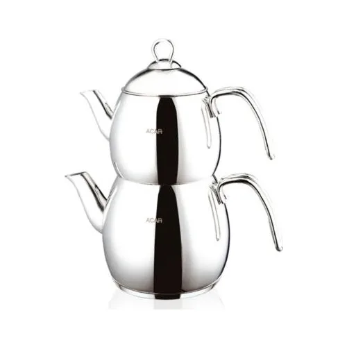 Acar Drop Series Mini 1.90 ml Metal Handle Steel Teapot 16766