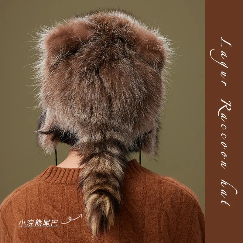 Warm hats cold-proof ear-protecting thickened fur for women and men