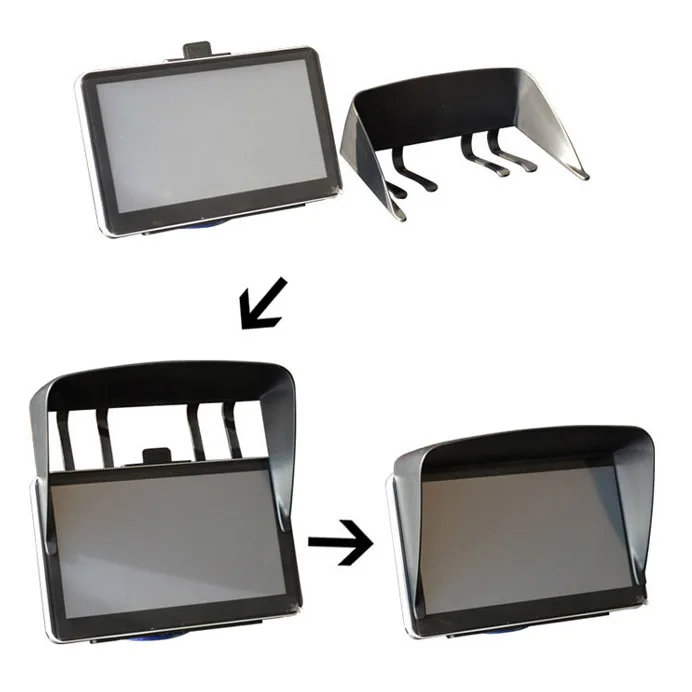 7 inch Car GPS Sun Shade Sunshade Visor Anti Glare 7\