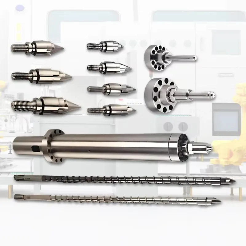 

Innovative Inje ction Screw Barrel with New Design Energy-Efficient Production-Efficient for Plastic & Rubber Machinery Parts