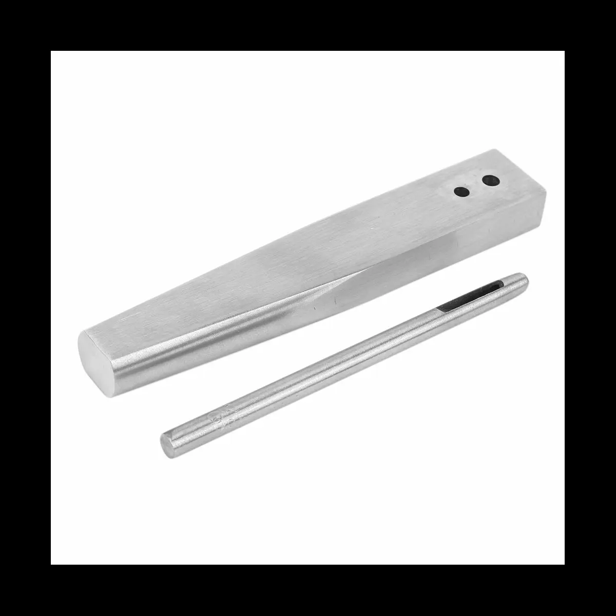 

【БЕСПРОДАЖА】 2 красных медных заклепок и заусенцев с устройством установки заусенцев, медный заклепочник, инструмент для установки и дырокол