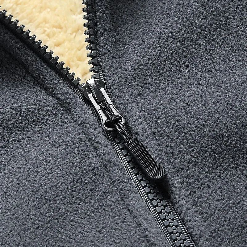 Herfst en winter heren prachtige geborduurde katoenen warme en pluche jas, modieus en casual, grote maten top