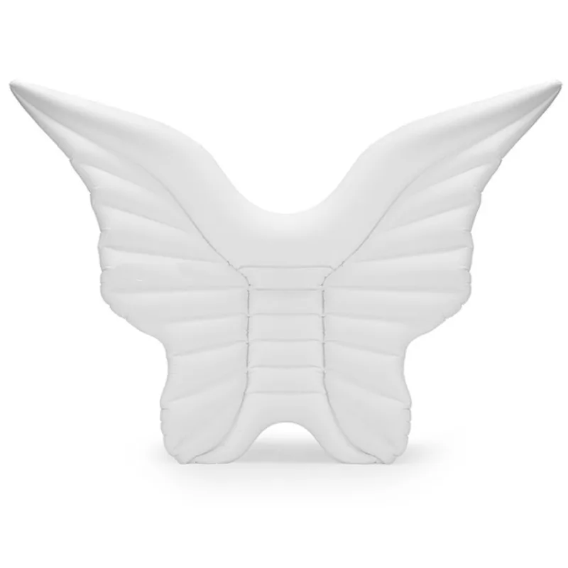 Inflatable butterfly floating row, wing swimming ring, floating bed pvc