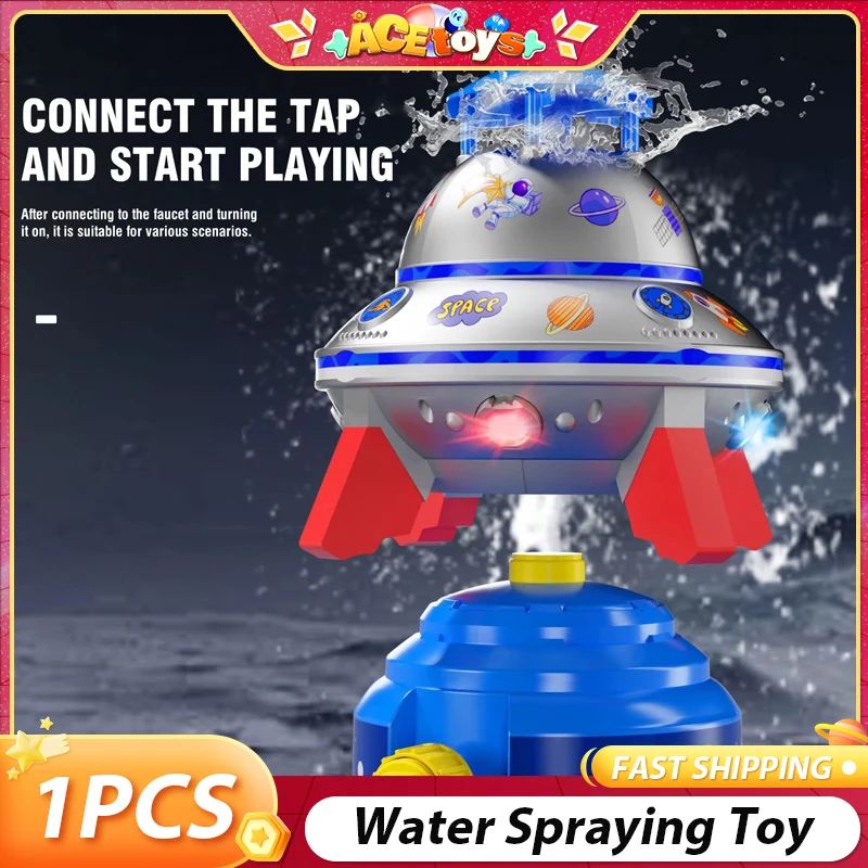 

Cute Water Spraying Toy With LED Fun Comfortable Use Indoor And Outdoor Parents Interaction Children's Water Toys
