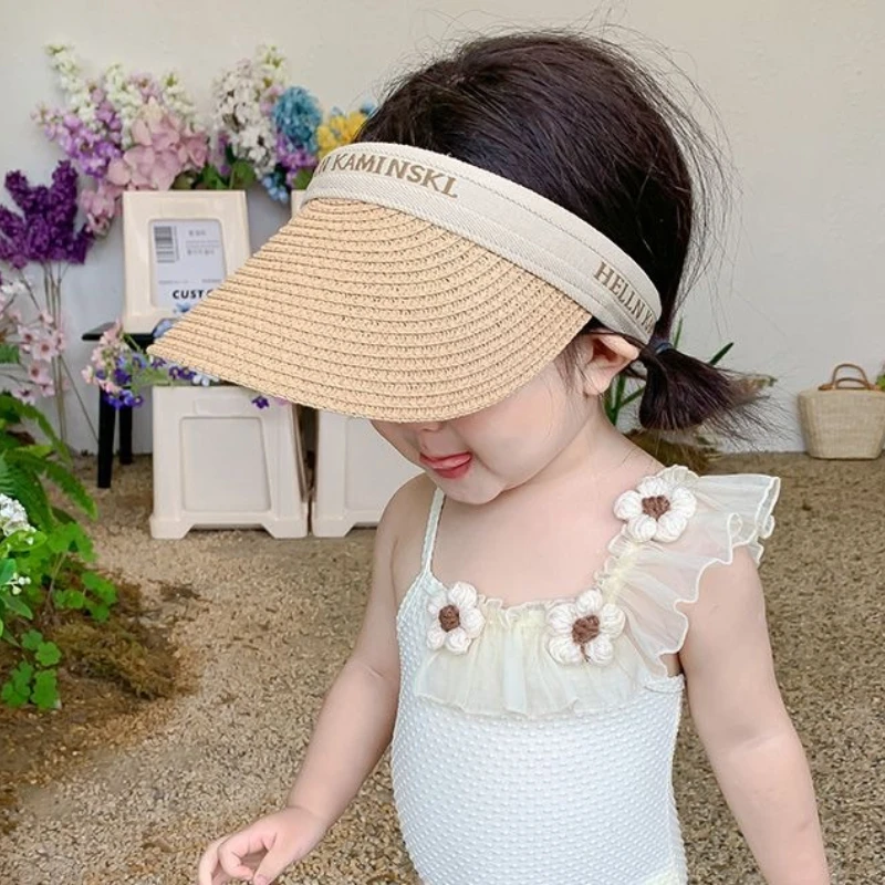 Baby Girls White Lace One Piece Swimsuit Girls Kindergarten Super Cute Backless New Style for Childrens Camisole Swimsuit Summer